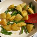 ame-ikuru's cooksnap of when they made 新じゃがといんげんのバター炒め.