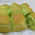 青蘭☆'s cooksnap of when they made 抹茶のミルクちぎりパン☆.