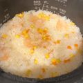 たてえり。's cooksnap of when they made 炊飯器ｄｅエビピラフ♪.
