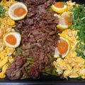 おかすんよ's cooksnap of when they made ホットプレートで瓦そば.