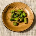 まーちゃろう's cooksnap of when they made 止まらない！オクラのコロコロ揚げ.