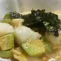 にゃつめ〜's cooksnap of when they made 長芋とアボカドのわさびドレッシング和え.