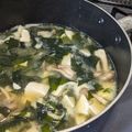 mahorou's cooksnap of when they made 超簡単▶▶豆腐とわかめの味噌汁.