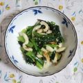 mmameco's cooksnap of when they made 小松菜の塩昆布和え.
