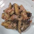 Sakuramori6161's cooksnap of when they made カンタン酢でベーコンとナスの炒め物.