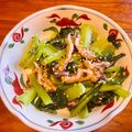 さすらい's cooksnap of when they made 栄養満点♪小松菜としめじのナムル☆.