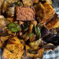 鈴木よしぞう's cooksnap of when they made 厚揚げでヘルシー！なすとピーマンの鍋しぎ.