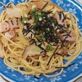Yumiばあば's cooksnap of when they made ＊きのこたっぷり♪和風パスタ＊.