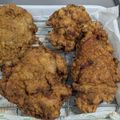 Rikosan's cooksnap of when they made 簡単絶品！KFC風フライドチキン.