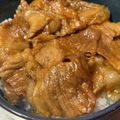 クック8053IE☆'s cooksnap of when they made 万能♪３：２：１の覚えやすい豚丼のタレ.