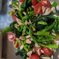 あゆたっくん's cooksnap of when they made ごま風味、ほうれん草とトマトのサラダ.
