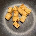 ゆゆゆちゃん★☆'s cooksnap of when they made 高野豆腐で簡単にフライパンでおやつ？！.