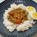 まさヒロ's cooksnap of when they made セロリたっぷりドライカレー.