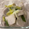 Faiza's cooksnap of when they made 止まらな～い！ネギたっぷり♡里芋の塩煮.
