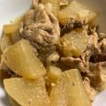 クックA830SI☆'s cooksnap of when they made 豚肉大根の煮物♪簡単レシピ風邪に良い.