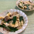 ビートルズ食堂's cooksnap of when they made しめじとニラのふわとろ卵とじ.