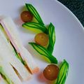 ❤️かわだん❤️'s cooksnap of when they made 飾り切り♠きゅうりで作る葉っぱ♠です。.