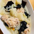 いぐれい's cooksnap of when they made 圧力鍋でホロホロ鶏手羽元の参鶏湯.