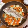 こじっちゃ's cooksnap of when they made 鯛のアクアパッツァ（あさりなし）.