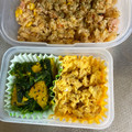 みーちゃんOOR's cooksnap of when they made かぼちゃとほうれん草のごまマヨサラダ.