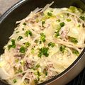 マユポロ's cooksnap of when they made 節約！鍋ひとつ！豚小間と白菜のチーズ蒸し.