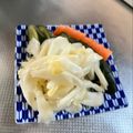 azbjbn's cooksnap of when they made キャベツの芯の糠漬け.