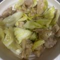 クックZXVGRO☆'s cooksnap of when they made レタスと鶏モモ肉の旨塩レモン炒め.