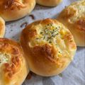 5kids＊mam's cooksnap of when they made 冷めても美味しい♡ふわもちコーンマヨパン.