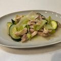 yutang's cooksnap of when they made グリーンアスパラガスとキャベツのソテー.