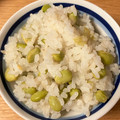 ちゃーりーWKY's cooksnap of when they made 簡単★白だしで枝豆炊き込みごはん.