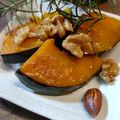 ばたみそーぱん☆'s cooksnap of when they made 簡単　かぼちゃとくるみのオーブン焼き.