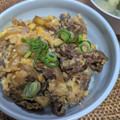 とみー＆ぱんちゃん's cooksnap of when they made 定番が一番!!がっつり牛玉丼～.