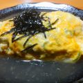 ちくわ君's cooksnap of when they made 炊き込みご飯で★簡単★餡かけオムライス.