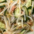 おきえいゆうなお's cooksnap of when they made きゅうりともやしとツナのナムル.