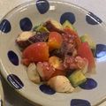 すけちゃんママ's cooksnap of when they made たことトマトとアボカドのわさび醤油サラダ.