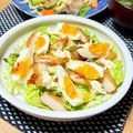 なおミール's cooksnap of when they made レタスたっぷりさつま揚げサラダ.