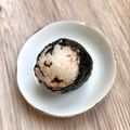 悠LOVE航's cooksnap of when they made 可愛いまん丸🩷海苔おにぎり（さるぼぼ）.