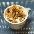 にきけん's cooksnap of when they made ♡ホットミルクにマシュマロ＆グラノーラ♡.