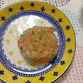 パクチーらぶ's cooksnap of when they made 手づかみ離乳食♡豆腐ハンバーグ♡.
