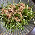 ⭐︎mogmog's cooksnap of when they made シャキ！ぷちっ！豆苗とツナの胡麻サラダ.