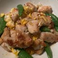 いくぴりん's cooksnap of when they made スナップえんどうと鶏むね肉の塩炒め.