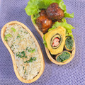 〜みみ〜's cooksnap of when they made 大根の葉としらすの簡単混ぜご飯.