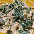 ☆8トマチー8☆'s cooksnap of when they made 行者にんにくとささみの胡麻味噌マヨ和え.