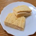 ポニーリボン's cooksnap of when they made 簡単★おからパウダー蒸しパン酒粕クリーム.