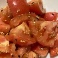 ゆみらんたん's cooksnap of when they made 安いトマトが激ウマに！トマトの胡麻和え.