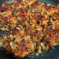 ひなコアラ's cooksnap of when they made 豚ミンチと大葉のつくね♪甘辛タレがからむ.