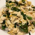 はーくんごーごー's cooksnap of when they made 簡単！ニラ豆腐丼.