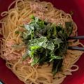 beagleのライラ's cooksnap of when they made 載せて和えるだけ！ツナと大葉のパスタ.