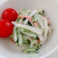 かめあざらし's cooksnap of when they made 大根×きゅうり×カニカマの簡単マヨサラダ.