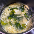 ブーゲンビリア小梅's cooksnap of when they made 簡単♪ワカメと玉子のとろ〜り中華スープ.